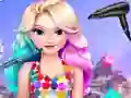 שפּיל Eliza's Neon Hairstyle אָנליין