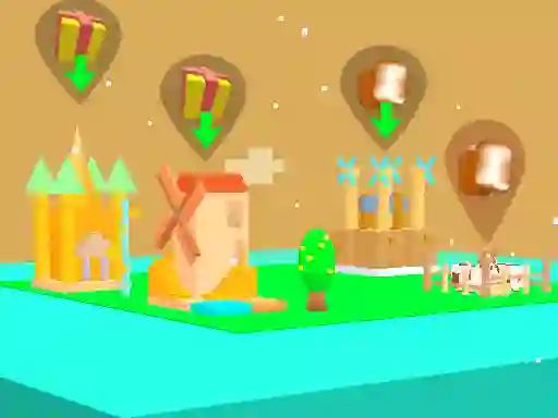 שפּיל Polygon Village אָנליין
