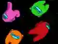 שפּיל Among Them Space Puzzle אָנליין
