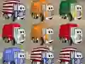 שפּיל Garbage Trucks Matching אָנליין