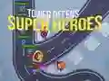 שפּיל Tower defense : Super heroes אָנליין