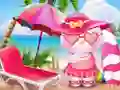 שפּיל Hello Kitty Beach Fun אָנליין