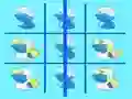 שפּיל Smurfs Tic Tac Toe אָנליין