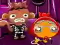 שפּיל Monkey Go Happy Stage 575 Monkeys Go Halloween אָנליין