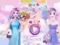 שפּיל Barbie and Elsa in Candyland אָנליין