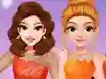 שפּיל Princesses Ice Skating Dress Up אָנליין