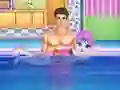 שפּיל Baby Taylor Learn Swimming אָנליין