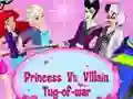 שפּיל Princess Vs. Villains Tug-of-war אָנליין