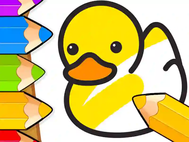 שפּיל Coloring Games For Kids אָנליין