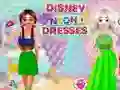 שפּיל Disney Neon Dresses אָנליין