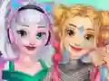 שפּיל Elsa and Rapunzel Future Fashion אָנליין