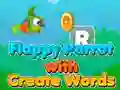 שפּיל Flappy Parrot with Create Words אָנליין