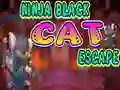 שפּיל Ninja Black Cat Escape אָנליין