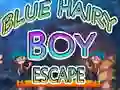 שפּיל Blue Hairy Boy Escape אָנליין