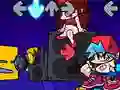 שפּיל Friday Night Funkin vs Geometry Dash אָנליין