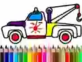 שפּיל Back To School: Truck Coloring Book אָנליין