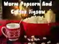 שפּיל Warm Popcorn And Coffee Jigsaw אָנליין