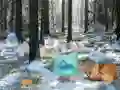 שפּיל Winter Wonderland Forest Adventure אָנליין