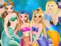שפּיל Princess Mermaid Style Dress Up אָנליין