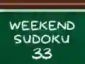 שפּיל Weekend Sudoku 33 אָנליין