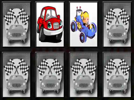 שפּיל Racing Cars Memory אָנליין