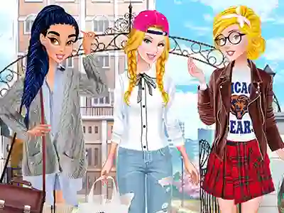 שפּיל Princesses: Back to School Collection אָנליין