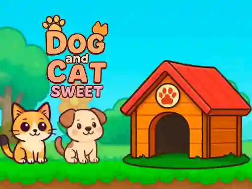שפּיל Dog and Cat Sweet אָנליין