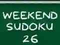 שפּיל Weekend Sudoku 26 אָנליין