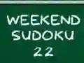 שפּיל Weekend Sudoku 22 אָנליין