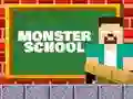 שפּיל Monster School: Roller Coaster & Parkour אָנליין
