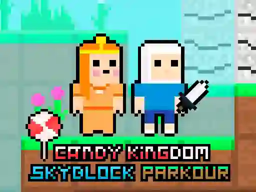 שפּיל Candy Kingdom Skyblock Parkour אָנליין