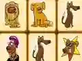 שפּיל Mahjong dogs אָנליין