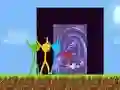שפּיל Stickman Parkour Skyland אָנליין