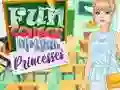 שפּיל Fun College Life with Princesses אָנליין