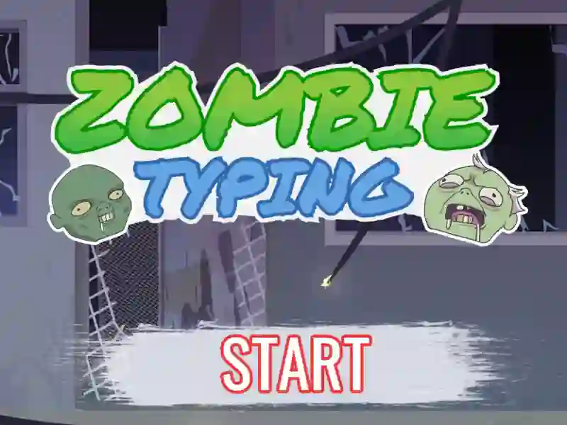 שפּיל Zombie Typing אָנליין