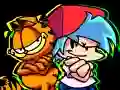 שפּיל Funkin' On a Monday with Garfield the cat אָנליין
