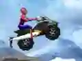 שפּיל Spiderman Snow Scooter אָנליין