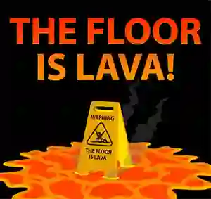 שפּיל The Floor is Lava אָנליין
