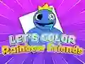שפּיל Let's Color: Rainbow Friends אָנליין