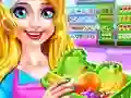 שפּיל Supermarket Girl Cleanup אָנליין