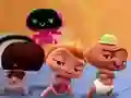 שפּיל Mini Beat Power Rockers: English Challenge אָנליין