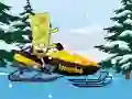 שפּיל Spongebob Snowmobile אָנליין