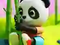 שפּיל Coloring Book: Two Pandas אָנליין