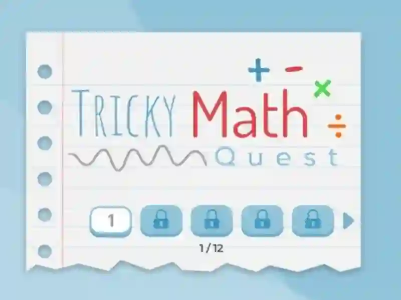 שפּיל Tricky Math Quest אָנליין