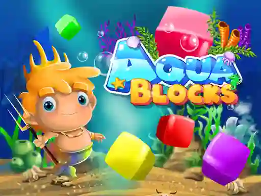 שפּיל Aqua blocks אָנליין