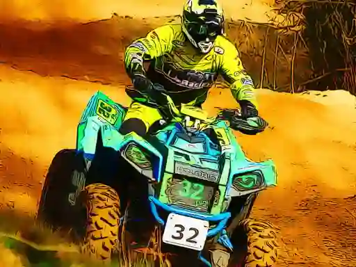 שפּיל Extreme Quad Bike Jigsaw אָנליין
