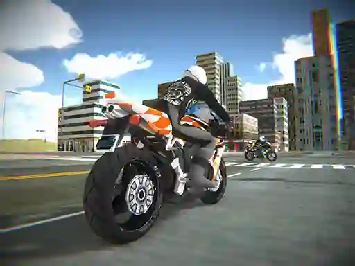 שפּיל City Police Bike Simulator אָנליין