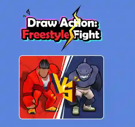 שפּיל Draw Action: Freestyle Fight אָנליין