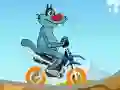 שפּיל Oggy And The Cockroaches Bike אָנליין