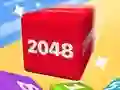 שפּיל Chain Cube 2048 3D 2 אָנליין
